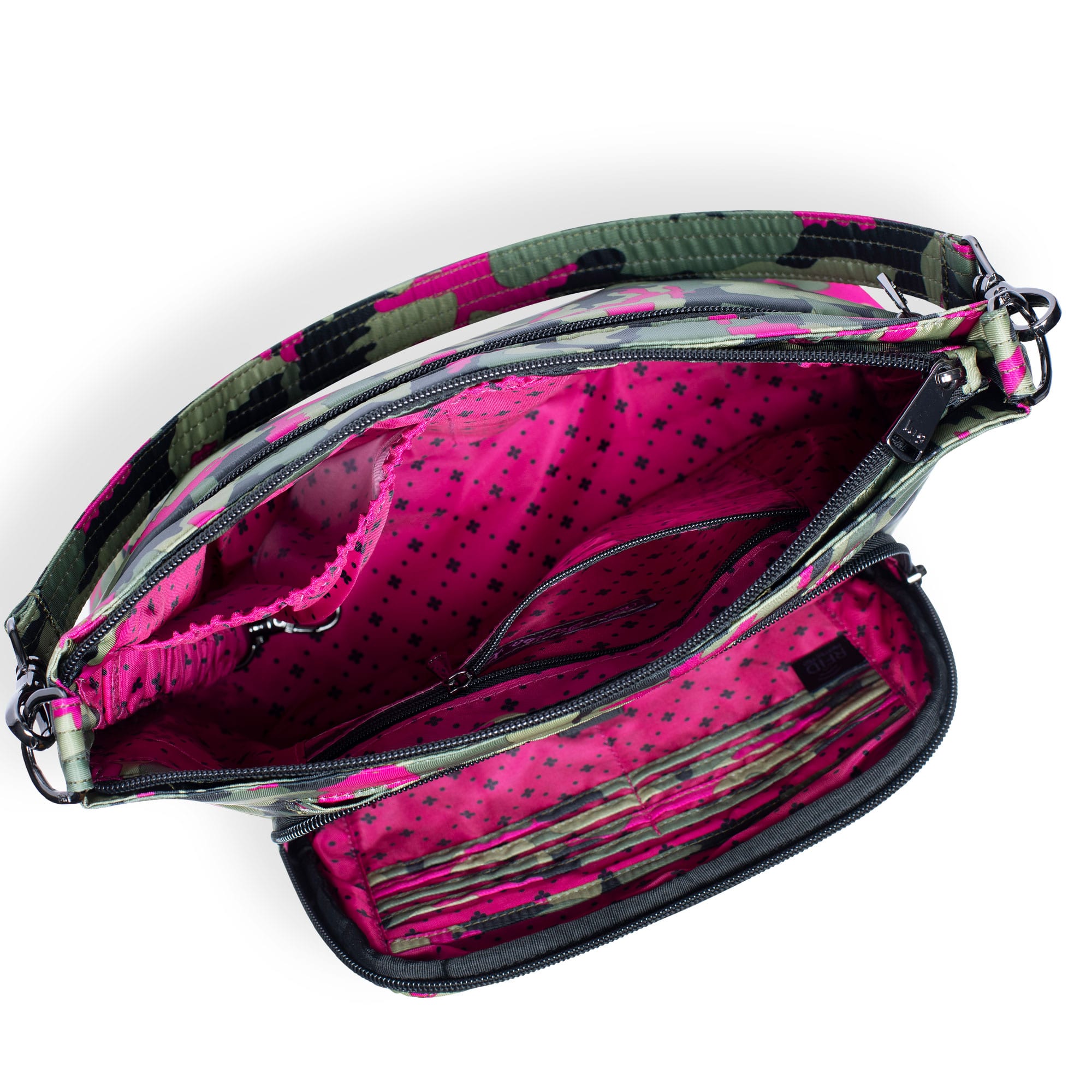 Samba XL Convertible Crossbody Bag - CAMO ORCHID - SambaXL_CamoOrchid_05